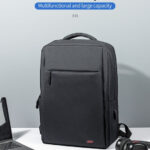 XO CB02 17-Inch Laptop Backpack  Durable, Waterproof, USB Port, Multi-Compartment - Travel & Work