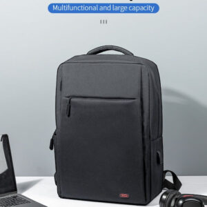 XO CB02 17-Inch Laptop Backpack  Durable, Waterproof, USB Port, Multi-Compartment - Travel & Work